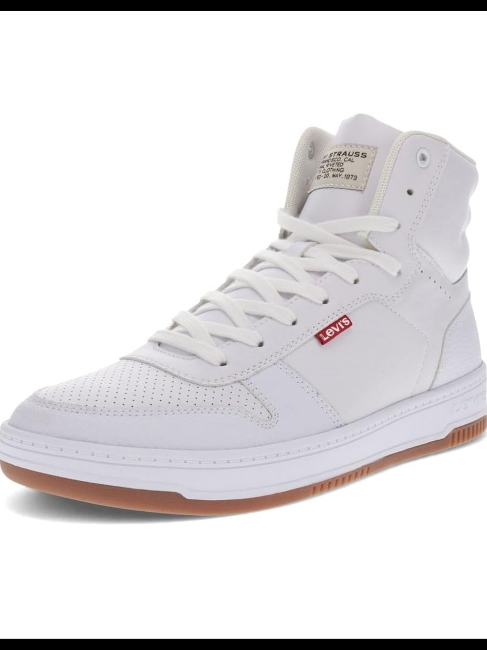 Levi's Leather High Top Mens Sneakers Brand New Sz 13 47